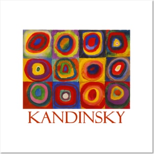 Squares with Concentric Circles by Wassily Kandinsky Posters and Art